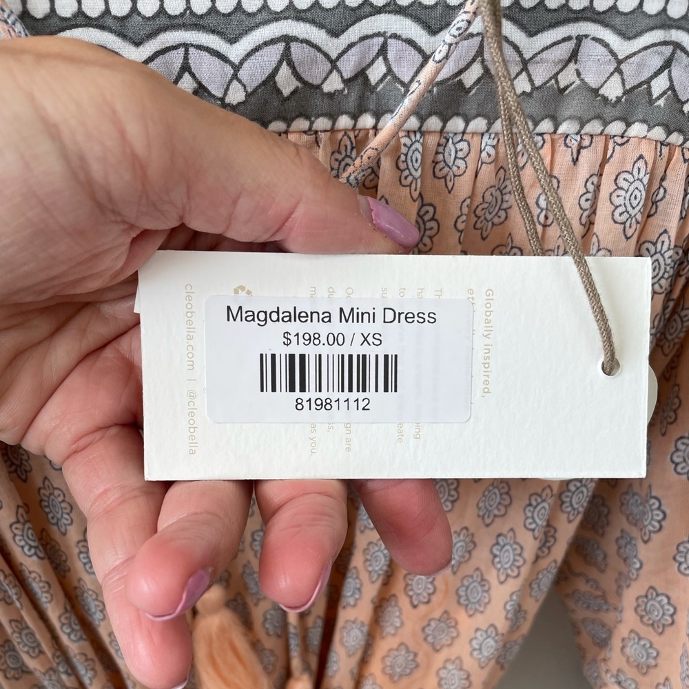 Cleobella Magdalena Mini Dress NWT - Picture 6 of 6